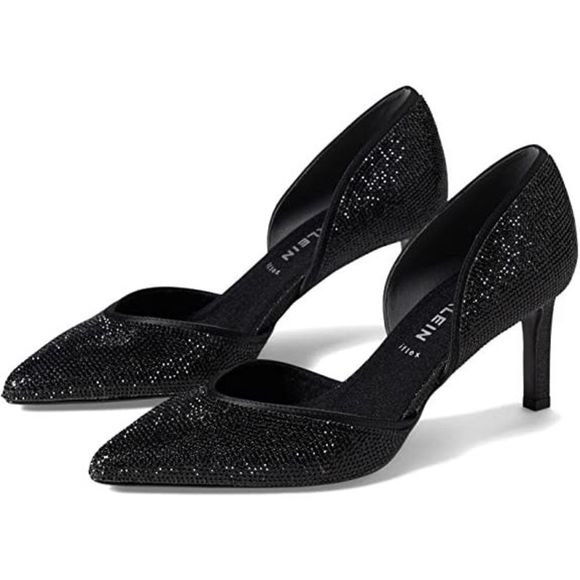 Anne Klein Shoes - Anne Klein Riella women heeled sandals heeled pumps black 8.5